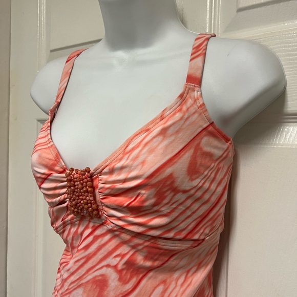 COCO CONTOURS Marbled Shaper One Piece Swimsuit - Picture 4 of 8